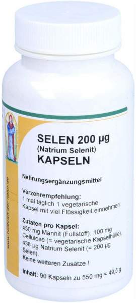 Selen 200 63 G Natriumselenit 90 Kapseln