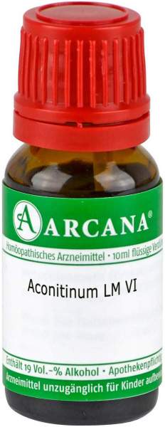 Aconitinum LM 6 Dilution 10ml