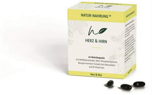 Natur-Nahrung Herz &amp; Hirn 60 Weichkapseln