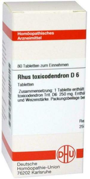 Rhus Tox. D 6 80 Tabletten