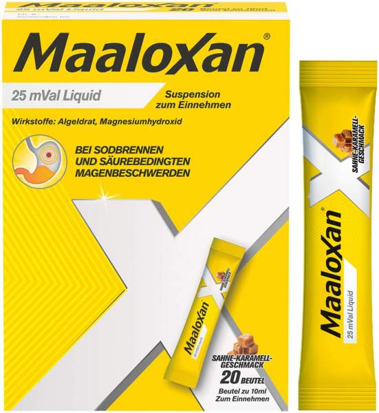 Maaloxan 25 mVal 20 x 10 ml Liquid