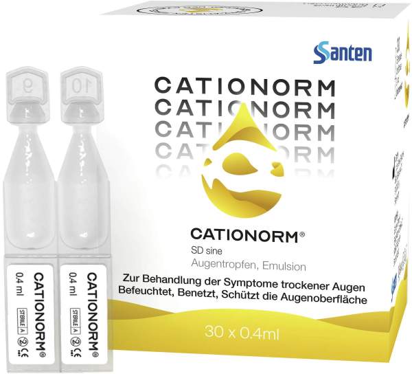 Cationorm SD Sine Einzeldosispipetten 30 x 0.4 ml