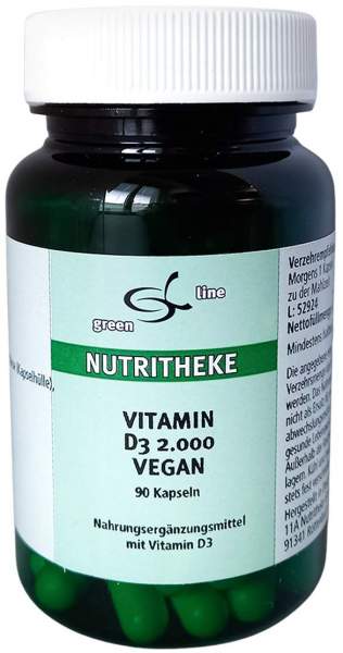 Vitamin D3 2000 Vegan Kapseln