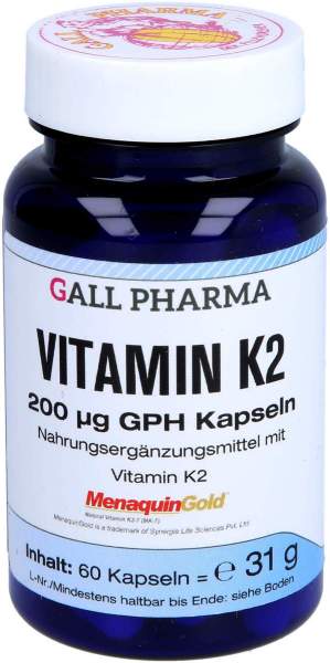 Vitamin K2 200 µg Gph 60 Kapseln
