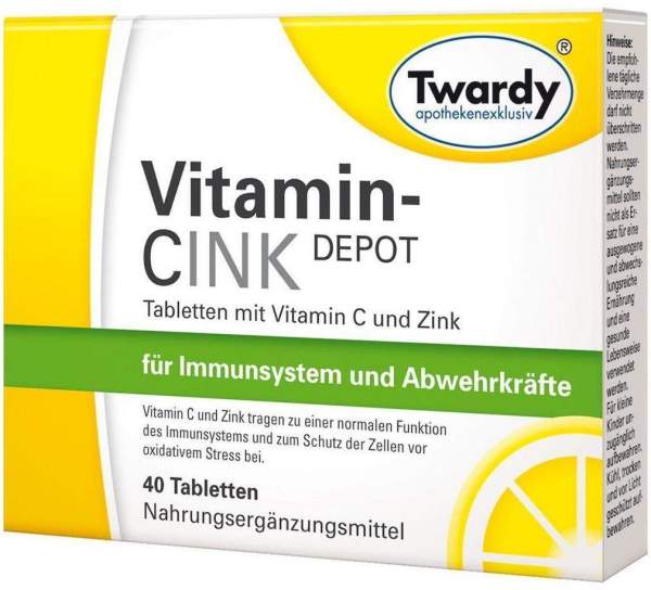 Vitamin Cink Depot 40 Tabletten