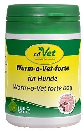 Wurm - o - Vet forte für Hunde 75 g Pulver