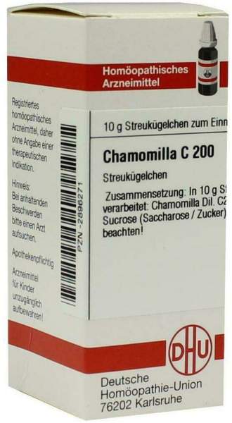 Dhu Chamomilla C200 Globuli