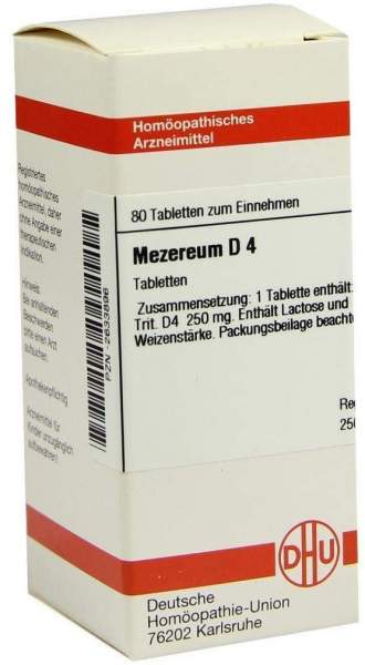 DHU Mezereum D4 80 Tabletten