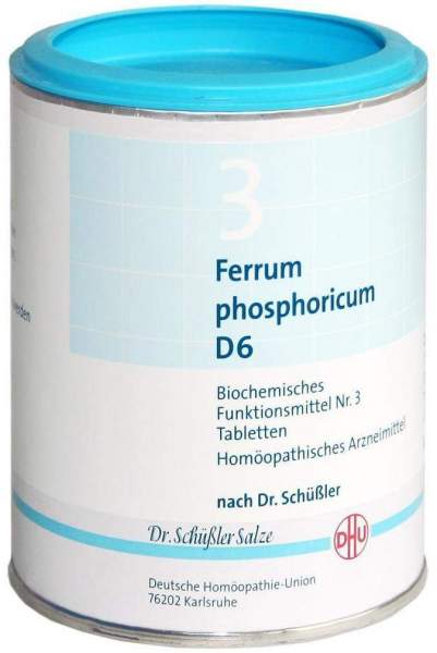 Biochemie Dhu 3 Ferrum Phosphoricum D6 1000 Tabletten