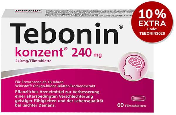 Tebonin konzent 240 mg 60 Filmtabletten
