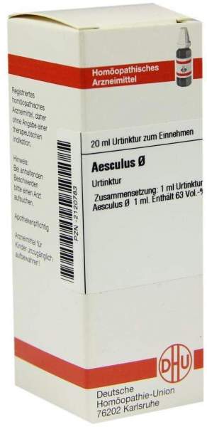 Aesculus Urtinktur Dhu 20 ml Dilution