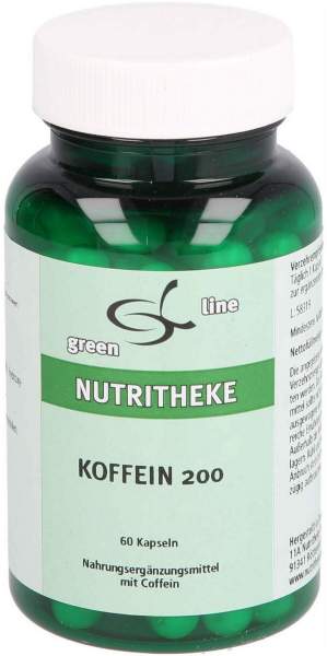 Koffein 200 Kapseln 60 Stück