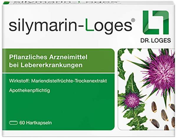 Silymarin-Loges Hartkapseln 60 Stück