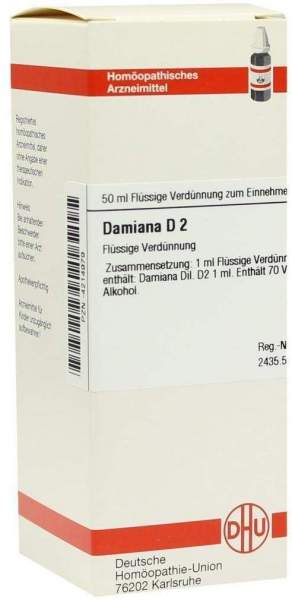 Damiana D 2 50 ml Dilution