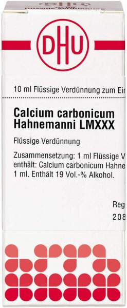 Dhu Calcium Carbonicum Hahnemanni Lmxxx Dilution