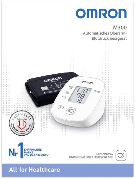 Omron M300 Oberarm Blutdruckmessgerät 1 Stück