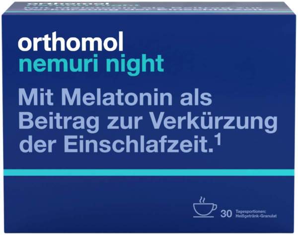 Orthomol nemuri night Granulat 30 x 10 g