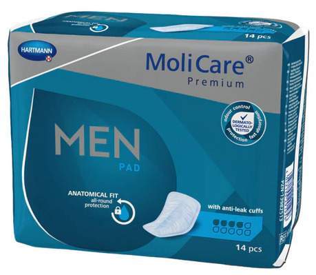 Molicare Premium Men Pad 4 Tropfen 14 Stück