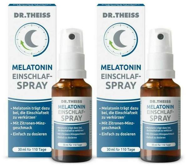 Dr Theiss Melatonin Einschlafspray 2 x 30 ml