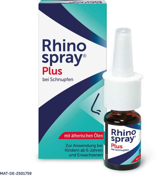 Rhinospray Plus bei Schnupfen mit Feindosierer 10 ml