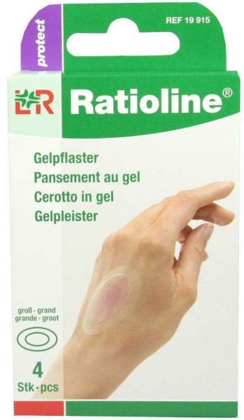 Ratioline Protect Gelpflaster 4 Pflaster