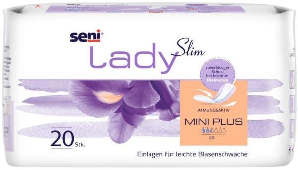 Seni Lady Slim Mini Plus 30 X 20 Einlagen