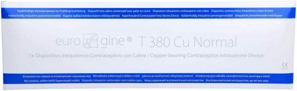 EUROGINE T 380 Cu normal Intrauterinpessar