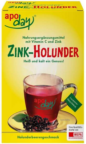 Apoday Holunder Vit.C + Zink O.Zuckerzusatz Pulver kaufen