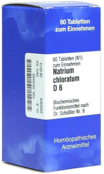 Biochemie Iso 8 Natrium Chloratum D6 80 Tabletten