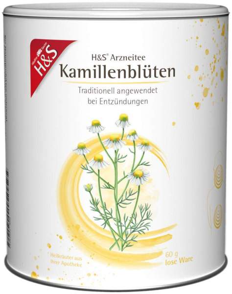 H&amp;S Kamillenblüten 60 G Loser Tee