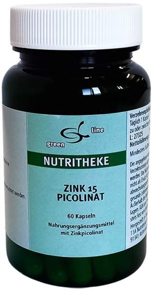 Zink 15 Picolinat Kapseln Mit 15 mg Zink 60 Kapseln
