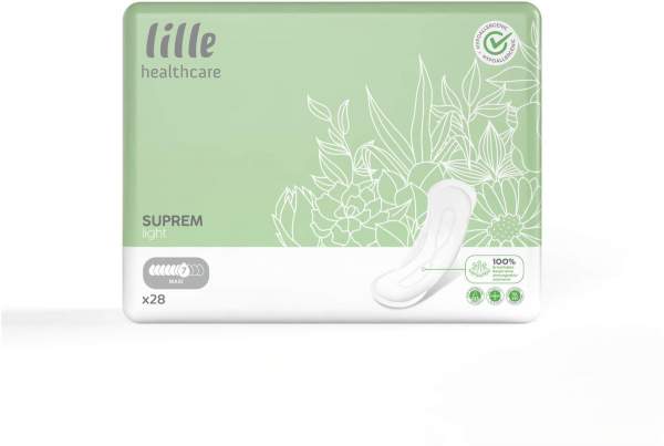 LILLE Suprem Light Inkontinenz Einlagen maxi