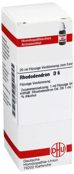 Rhododendron D 6 20 ml Dilution