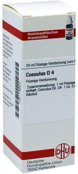 Dhu Cocculus D4 20 ml Dilution