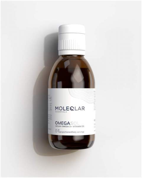 MoleQlar OmegaSol veganes Omega 3 + Vitamin D3 150 ml
