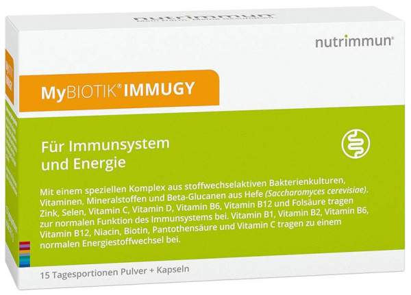 Mybiotik Immugy - Für Immunsystem und Energie Kombipackung 15 X 2...
