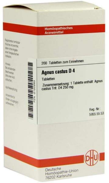 Agnus Castus D 4 200 Tabletten