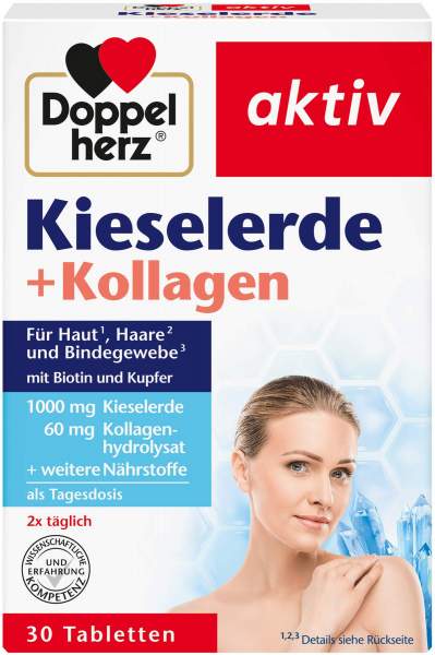 Doppelherz Aktiv Kieselerde + Kollagen 30 Tabletten