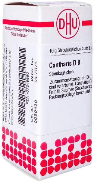 Cantharis D 8 Globuli 10 g