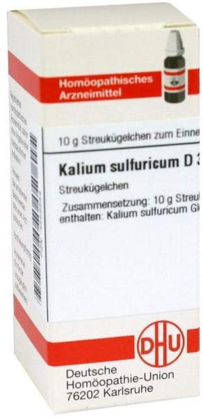 Dhu Kalium Sulfuricum D30 Globuli