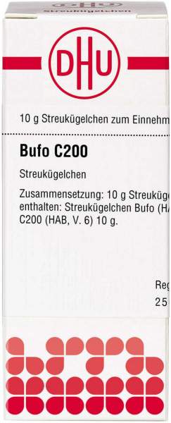 Bufo C 200 Globuli 10 g