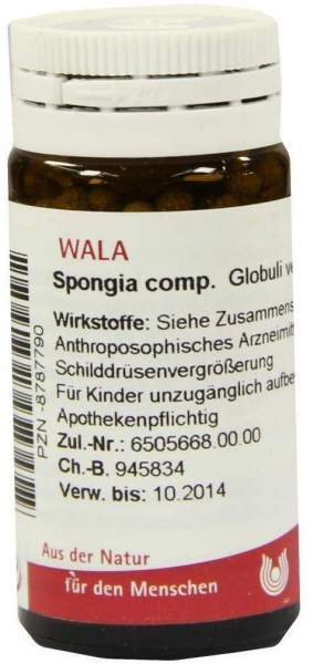 Wala Spongia Comp. Globuli