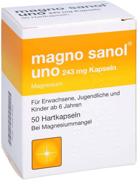 Magno Sanol Uno 243 mg 50 Kapseln