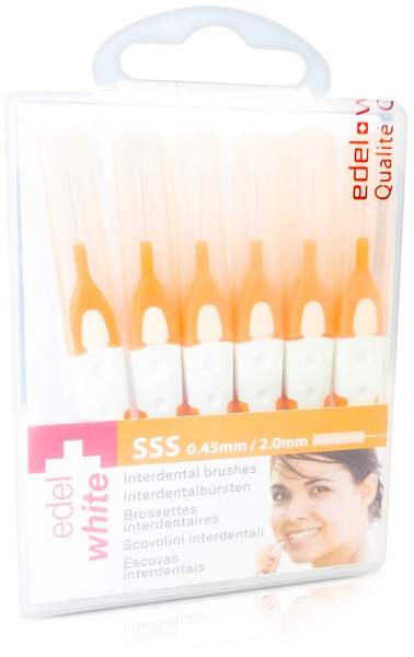 Edelwhite Pro Interdentalbürste Sss 0,45mm