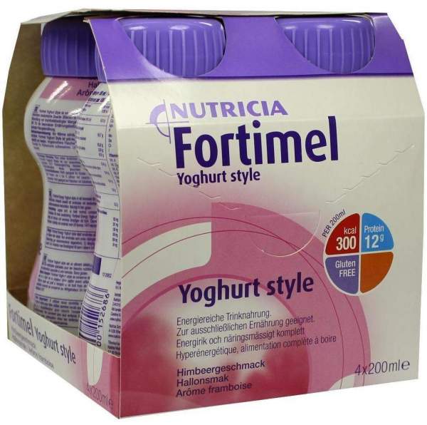 Fortimel Yoghurt Style Himbeergeschmack 4 X 200 ml
