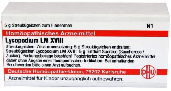 DHU Lycopodium LM XVIII Globuli