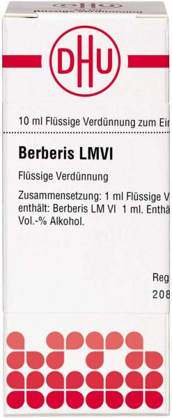 Dhu Berberis Lmvi Dilution 10 ml