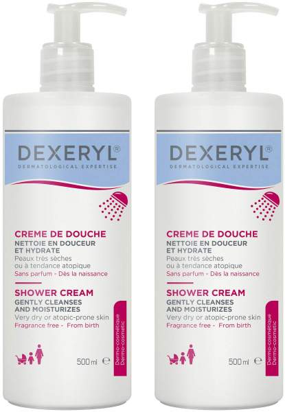 Dexeryl Shower Duschcreme 2 x 500 ml
