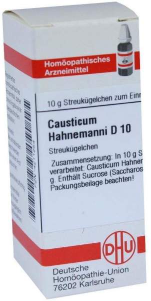 Dhu Causticum Hahnemanni D10 Globuli