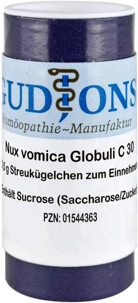 Nux vomica C 30 Einzeldosis Globuli 0,5 g